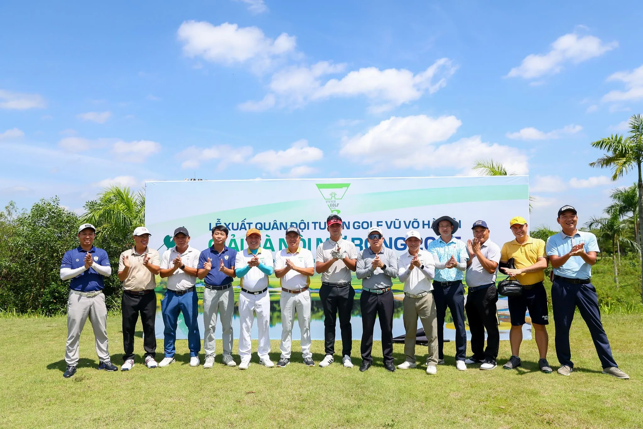 Departure Ceremony for the Hanoi Vu Vo Golf Team 2025